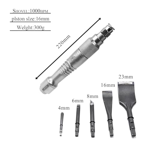 Drucklufthammer-Set, Luftschaufel, Mini-Pneumatikhammer, pneumatisches Schaufelwerkzeug, Heim-DIY-Graveur, Krankenhaus-Gipsentferner Druckluftwerkzeuge(Engraving set) von ZADCCS
