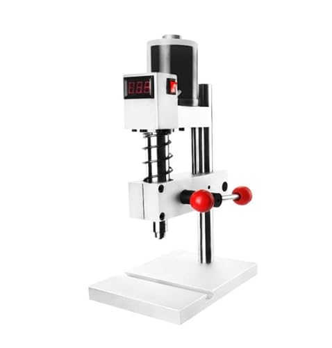 Elektrische Gewindeschneidmaschine Kleine Fräsmaschine Desktop Mini Kleine Tischbohrmaschine Desktop Home Stanzmaschine Für Heimwerker(Green) von ZADCCS