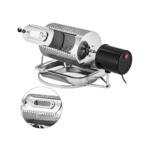 Kaffeebohnenröstmaschine Edelstahl 250G Kaffeeröster Roller Baker 40W for Rösten von Sojabohnen, Erdnüssen, Nüssen Für Heimwerker Kaffeebohnenröstmaschine Edelstahl 250G Kaffeeröster Roller Baker 40W for Rösten von Sojabohnen, Erdnüssen, Nüssen Für Heimwerker von ZADCCS