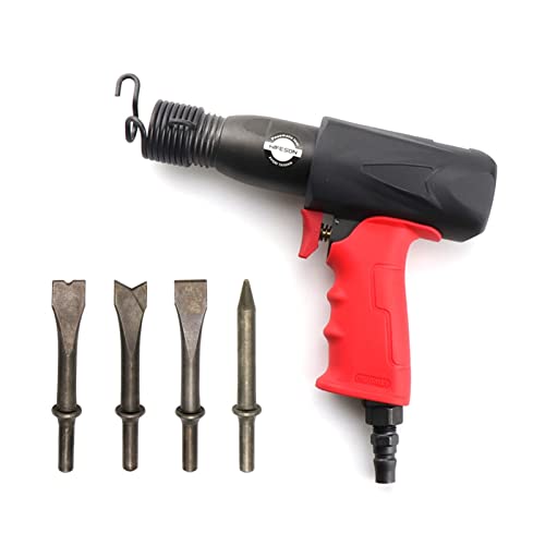 Leistungsstarke Legierungsluftschaufel Meißelhammer Stanzwerkzeug Multi-Spezifikation Klinge Halbhohl/Massivnietset Druckluftwerkzeuge(190 N 4 Spatulas) von ZADCCS