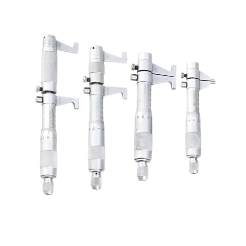 Mikrometer, 1 PCS Innenmikrometer Innenmikrometer Messwerkzeug Mikrometrisches Messgerät zur Messung Innenmikrometer Innendurchmessermessgerät für Heimwerker/Haushalt(25-50mm Inside) von ZADCCS