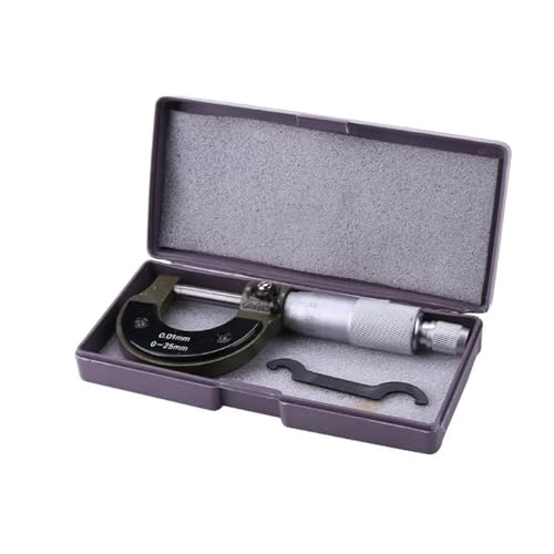 Mikrometer, Digitales Mikrometermessgerät Aus Edelstahl, Hochpräzises Messwerkzeug Mit Spiralkalibrierungstechnologie For Den Außendurchmesser für Heimwerker/Haushalt Mikrometer, Digitales Mikrometermessgerät Aus Edelstahl, Hochpräzises Messwerkzeug Mit Spiralkalibrierungstechnologie For Den Außendurchmesser für Heimwerker/Haushalt von ZADCCS
