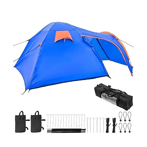 Motorradabdeckung, wasserdichtes Anti-UV-Campingzelt, geräumig for 2 Personen, mit Roller-Anschluss for Wandern, Angeln Für Heimwerker von ZADCCS