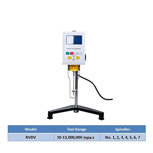 Nr. 1/2/3/4/5/6/7 Spindeln 2/6/13 Millionen MPA.S NDJ-8S NDJ-9S RVDV Drehende Viskosimeter Prime Digital Viskosity Instruments Messgerät Für Klebstoffe und Farben(RVDV) von ZADCCS