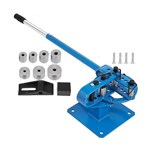 Rohrbieger YP-9 Manuelles Bank-Stahlrohrbiege-Kit mit 7 Matrizen 1-3 Zoll Multifunktions-Kompakt-Flachstangen-Bremsbiegewerkzeug Für Heimwerker Rohrbieger YP-9 Manuelles Bank-Stahlrohrbiege-Kit mit 7 Matrizen 1-3 Zoll Multifunktions-Kompakt-Flachstangen-Bremsbiegewerkzeug Für Heimwerker von ZADCCS