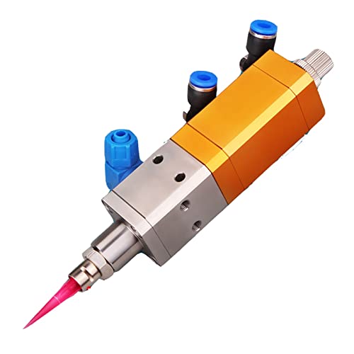 Tropffreies Silikon-Abgabeventil, MY-3131-UV-Abgabeventil, mit pneumatischem Präzisions-Epoxy-Silikonharz-Kleber Für Heimwerker(LED Black) von ZADCCS