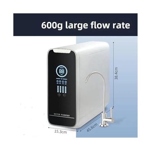 Wasserreinigungssystem, 600G Durchflussrate, Küchen-Umkehrosmose, vierstufir Wasserreinir, RO-Wasserreinir, reduzierter TDS Für Heimwerker Wasserreinigungssystem, 600G Durchflussrate, Küchen-Umkehrosmose, vierstufir Wasserreinir, RO-Wasserreinir, reduzierter TDS Für Heimwerker von ZADCCS