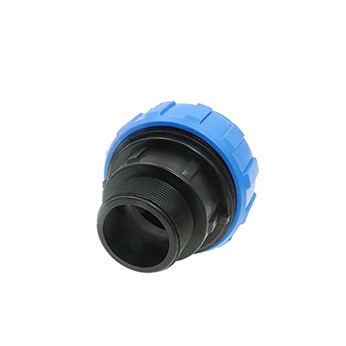1 Stück Kompressionsadapter aus Kunststoff for Bewässerungsrohre – Schnellverbinder for flexible Verbindungen(32mm) von ZADIKO