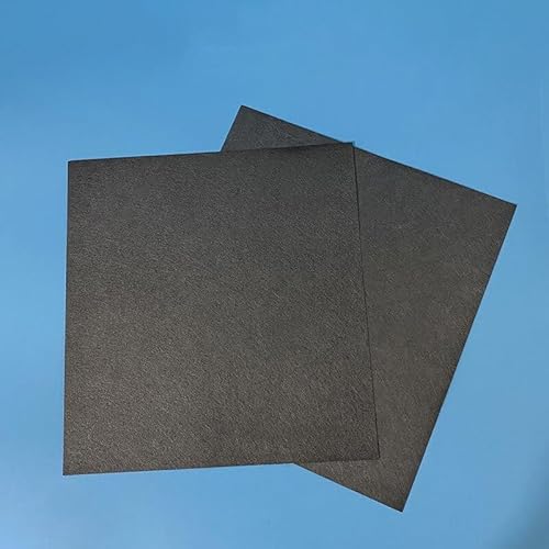 1 Stück leitfähiges Kohlenstoffpapier for Brennstoffzellen – hydrophile und hydrophobe Optionen, 21 x 20 cm, 0,30 mm Dicke(Hcp020p) von ZADIKO