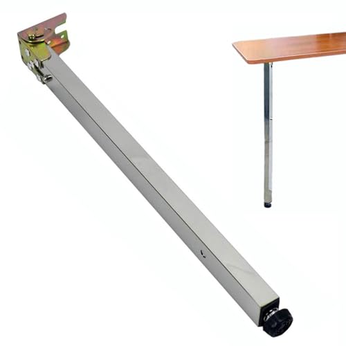 1 Stück verstellbare Klapptischbeine aus Edelstahl, 11,8-59 Zoll, for DIY-Möbelprojekte(27in) von ZADIKO