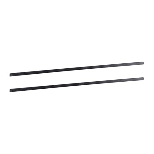 10 Stück Carbonfaserstreifen – leichte Flachstäbe for den Heimwerker-Flugzeug- und Modellbau – Längen 200 mm, 400 mm, 500 mm(2x10x200mm) von ZADIKO
