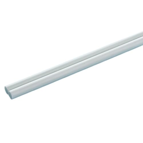 2 Stück 500 mm weiße, runde, pultrudierte Glasfaserstäbe aus feiner Glasfaser – langlebige Gepäckzeltständerstangen for Heimwerker und den Außenbereich(10mm) von ZADIKO