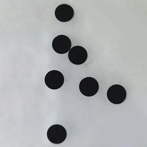 A-Carbon-Dünnmembran for Drei-Elektroden-Elektrolysezellen - Polymerelektrodenbaugruppe - 10/20 Stück pro Packung(D1.2cm 10) von ZADIKO