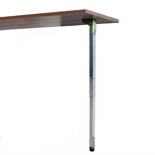ZADIKO 1 Stück verstellbare Tischbeine – Faltbare Höhe 30–150 cm for DIY-Möbel und Schreibtische(56cm) von ZADIKO