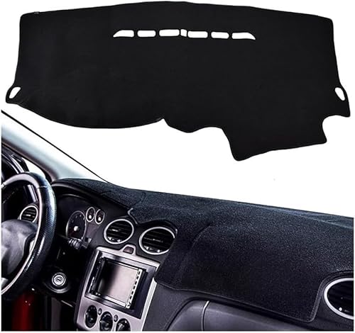 ZADIKO Auto Armaturenbretter Abdeckung Matte für Ford Focus 2 MK2 2005-2011 Dash Cover AntiScratch Auto Innere Zubehör Teppich Matte von ZADIKO