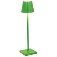 Zafferano - Poldina Pro Micro Apple Green LED-Tischleuchte, wiederaufladbar und dimmbar mit einer Akkulaufzeit von bis zu 12 Stunden von ZAFFERANO