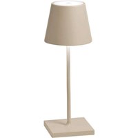 Zafferano - Poldina Pro Mini Sabbia LED-Tischleuchte wiederaufladbar und dimmbar mit einer Akkulaufzeit von bis zu 12 Stunden Zafferano - Poldina Pro Mini Sabbia LED-Tischleuchte wiederaufladbar und dimmbar mit einer Akkulaufzeit von bis zu 12 Stunden von ZAFFERANO