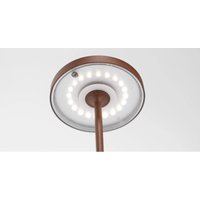 Poldina Reverso Dunkelgraue LED-Tischleuchte, wiederaufladbar und dimmbar mit einer Akkulaufzeit von bis zu 12 Stunden. Außen IP65 Poldina Reverso Dunkelgraue LED-Tischleuchte, wiederaufladbar und dimmbar mit einer Akkulaufzeit von bis zu 12 Stunden. Außen IP65 von ZAFFERANO