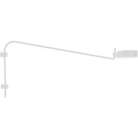 Zafferano - super o LED-Wandleuchte mit weißem Arm, wiederaufladbar und dimmbar Zafferano - super o LED-Wandleuchte mit weißem Arm, wiederaufladbar und dimmbar von ZAFFERANO
