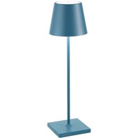 Zafferano - Poldina Pro Blu Avio LED-Tischleuchte, wiederaufladbar und dimmbar mit einer Akkulaufzeit von bis zu 12 Stunden. Für den Außenbereich IP65 Zafferano - Poldina Pro Blu Avio LED-Tischleuchte, wiederaufladbar und dimmbar mit einer Akkulaufzeit von bis zu 12 Stunden. Für den Außenbereich IP65 von ZAFFERANO