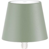 Zafferano - Poldina stopper LED-Lampe wiederaufladbar und tragbar Salbeifarbe mit Akku bis zu 12 Stunden von ZAFFERANO