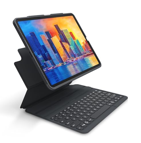 ZAGG ProKeys Tablet-Tastatur mit BookCover Passend für Marke (Tablet): Apple iPad Pro 12.9 (3.Gener von ZAGG