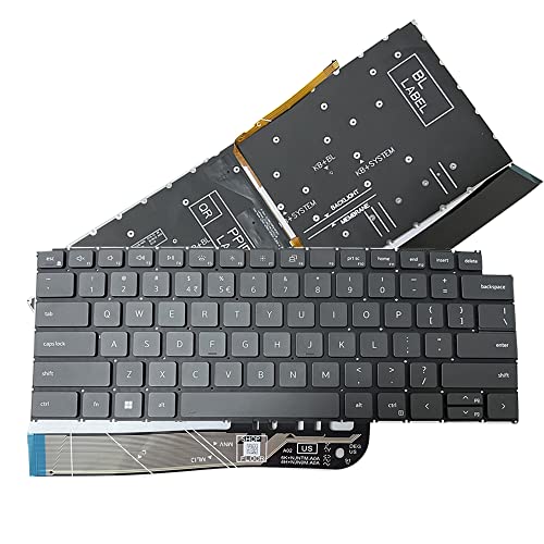 Zahara Laptop-Tastatur-Hintergrundbeleuchtung US für Dell Latitude 5520 5521 Precision 3560 3561 von Zahara