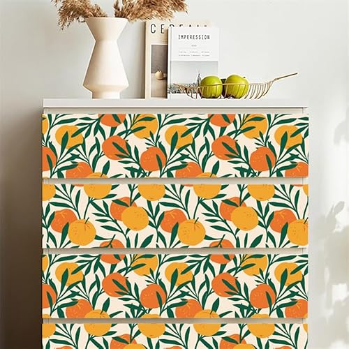 Selbstklebende Tapete Zitrone Tapete Klebfolie Für Küche Schlafzimmer,Wasserfest Tapete Selbstklebend, Wandverkleidung Vinyl Diy Abnehmbar Tapeten,Statische Tapete 40X100CM von ZAHHYG