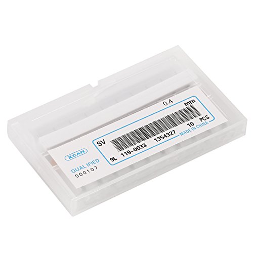 Micro -Bohrer Bit Set, PCB Print Circuit Board Carbid Micro Drill Bits Werkzeugset Kleiner Bohrer Bit Bit Bohrmaschine Bit Set mit Aufbewahrungsbox Universal für Schmuck Kunststoff (0,4 mm) von ZAICOLER