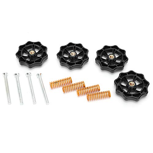 ZAICOLER 3D -Drucker -Werkzeugkit, 2 Sets 3D Druckerzubehör M4 Leveling Nuts Heißbettfedern Heizstab Set Drucker Leveling Tool Nivellierung für CR10 von ZAICOLER