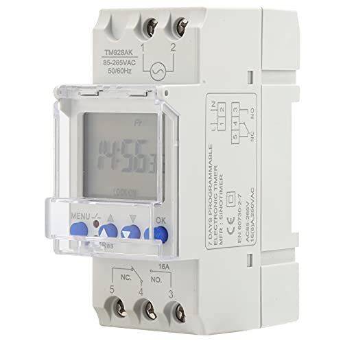 ZAICOLER Analog Timer Switch, ABS Light Timing Timing Light Programmierbar 16A für Beleuchtung, Deckenventilatoren ZAICOLER Analog Timer Switch, ABS Light Timing Timing Light Programmierbar 16A für Beleuchtung, Deckenventilatoren von ZAICOLER