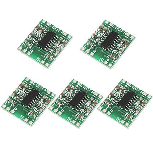 ZAICOLER Audio -Verstärkerplatine, 5PCS 3W + 3W Typ D PAM8403 Digitalverstärkerer Board -Leistungsverstärker 2.3x1,8 Cm für LCD -Fernseher, Monitore, Laptops, Tragbare Lautsprecher ZAICOLER Audio -Verstärkerplatine, 5PCS 3W + 3W Typ D PAM8403 Digitalverstärkerer Board -Leistungsverstärker 2.3x1,8 Cm für LCD -Fernseher, Monitore, Laptops, Tragbare Lautsprecher von ZAICOLER