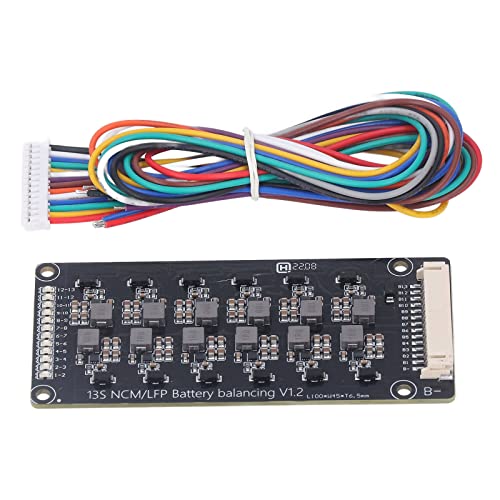 ZAICOLER Batterie -Active Equalizer, Batterie -Equalizer LFP Induktiver Batterie -Equalizer Batterie Active Equalizer Allgemeiner LI -Ion Batterie Active Balancing Board 1.2a (13s) von ZAICOLER