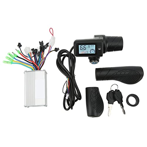 ZAICOLER Bürstenloser Motor Controller, Elektrofahrrad -Scooter Bürstenloser Motor Controller 6 V 48 V 350W Elektrischer Roller - DC mit 805 LCD Display Drosselklappengriff von ZAICOLER