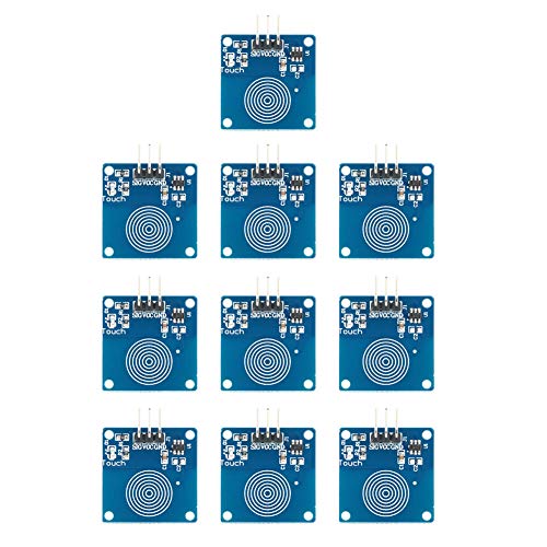 ZAICOLER Digitaler Touchsensor, 10pcs Digital Touch Capacitive Sensor Modul Kapazitives Touch Switch Modul Digitales TTP223B Kapazitive Elektrogeräte ZAICOLER Digitaler Touchsensor, 10pcs Digital Touch Capacitive Sensor Modul Kapazitives Touch Switch Modul Digitales TTP223B Kapazitive Elektrogeräte von ZAICOLER