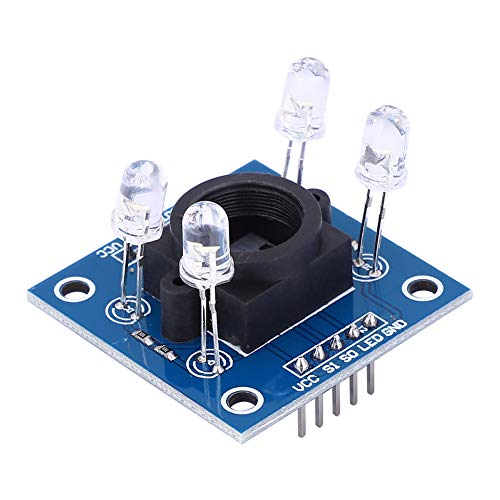 ZAICOLER Farb Sensor, Lichtfarben Erkennungs Sensoren GY-31TCS230 TCS3200 Farb Sensor Liches Farb Sensor Modul Identifizierung Sensor Modul 3~5V Farberkennung von ZAICOLER