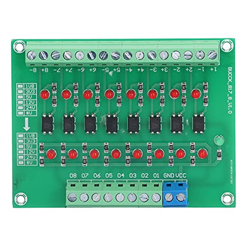 ZAICOLER Isolatormodul, Optokoppler -Isolationsplatine Optische Isolierungsmodul 24 V Bis 5V 8 Kanal Optocoppler 8 Kanal Optical Isolation Modul Plc Signal Converter -Karte ZAICOLER Isolatormodul, Optokoppler -Isolationsplatine Optische Isolierungsmodul 24 V Bis 5V 8 Kanal Optocoppler 8 Kanal Optical Isolation Modul Plc Signal Converter -Karte von ZAICOLER