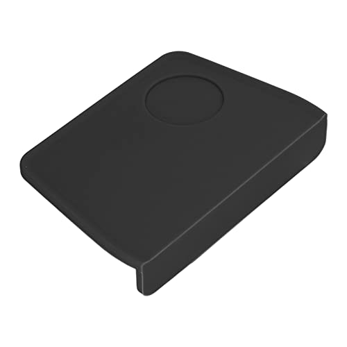 ZAICOLER Kaffeematte, Silikon Tamping Matte Kaffeebadkaffee Manipulationsmatte mit Manipulationsschlitz Tamping Matte Küchendübe für Küchentheke, Waschbecken, Waschbecken (BLACK) von ZAICOLER