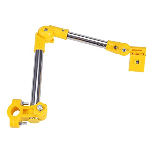 ZAICOLER Patio -Regenschirm -Basis, 360 ° Verstellbarer Regenschirm Stretch Mount Ständer Halter Halter Halter Patio Regenschirm Ständer & Basis Baby Kinderwagenfahrzeugfahrradstuhl (Yellow) von ZAICOLER