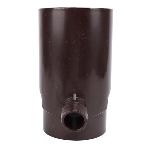 ZAICOLER Regenlauf -Diverter -Kit, 10 cm Regenrinnen Diverter Umleitet Wasser in Regenfass Downpout Regenwassersammelsystem für Bewässerungssysteme Aquarien Aquarien (Brown) von ZAICOLER