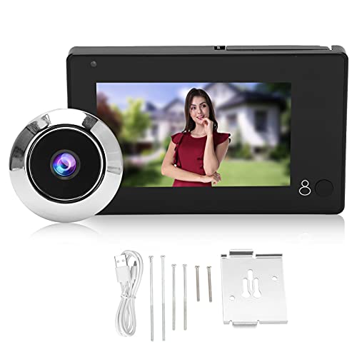 ZAICOLER Videotürklingel, Intelligente Video -Türklingel Intelligent Smart Videotorklingel 4.3in TFT Farbbildschirm 105 Grad Weitwinkel -Türversicherung Kamera Anti -Speeping ZAICOLER Videotürklingel, Intelligente Video -Türklingel Intelligent Smart Videotorklingel 4.3in TFT Farbbildschirm 105 Grad Weitwinkel -Türversicherung Kamera Anti -Speeping von ZAICOLER