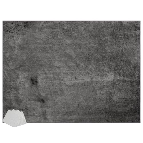 Drum Teppich Schlagzeugteppich, Schallschutz Teppich Matte, Elektronisches Schlagzeug Rug, Professionelles rutschfeste Schallschutzmatte, Dicht Gewebter Oberfläche Zubehör für Drum Kit 140 x 100 cm von ZAJENKUB