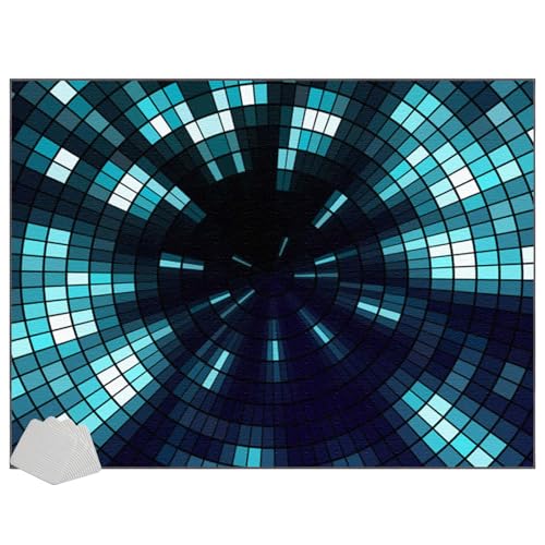 Drum Teppich Schlagzeugteppich, Schallschutz Teppich Matte, Elektronisches Schlagzeug Rug, Professionelles rutschfeste Schallschutzmatte, Dicht Gewebter Oberfläche Zubehör für Drum Kit 150 x 120 cm von ZAJENKUB