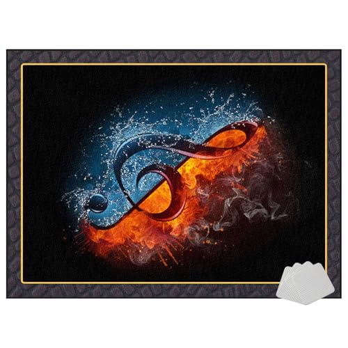 Drum Teppich rutschfeste Schlagzeugteppich Schallschutz Teppich Matte, Elektronisches Schlagzeug Rug, Professionelles Schallschutzmatte, Dicht Gewebter Oberfläche Zubehör für Drum Kit 180 x 150 cm von ZAJENKUB