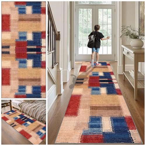 ZAJENKUB 100 x 350 cm Teppich Läufer Flur rutschfest, Küchenteppich, Eingangsteppich, Lang Korridor Teppich, Waschbar Küchenläufer, Flurteppich, Teppichläufer für Küche Fußmatte Entryway ZAJENKUB 100 x 350 cm Teppich Läufer Flur rutschfest, Küchenteppich, Eingangsteppich, Lang Korridor Teppich, Waschbar Küchenläufer, Flurteppich, Teppichläufer für Küche Fußmatte Entryway von ZAJENKUB