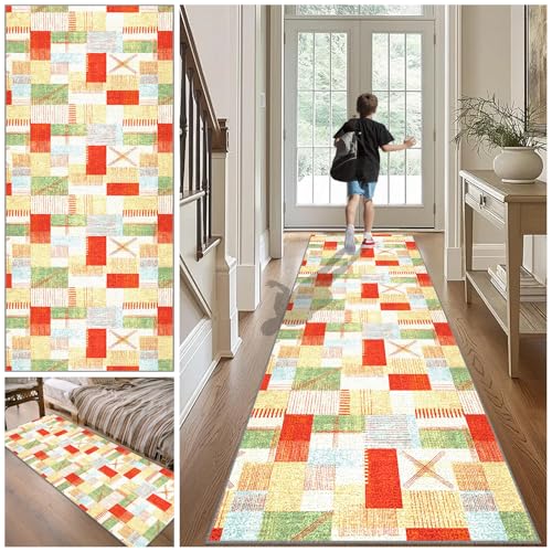 ZAJENKUB 110 x 350 cm Teppich Läufer Flur rutschfest, Küchenteppich, Eingangsteppich, Lang Korridor Teppich, Waschbar Küchenläufer, Flurteppich, Teppichläufer für Küche Fußmatte Entryway ZAJENKUB 110 x 350 cm Teppich Läufer Flur rutschfest, Küchenteppich, Eingangsteppich, Lang Korridor Teppich, Waschbar Küchenläufer, Flurteppich, Teppichläufer für Küche Fußmatte Entryway von ZAJENKUB