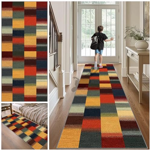 ZAJENKUB 120 x 370 cm Teppich Läufer Flur rutschfest, Küchenteppich, Eingangsteppich, Lang Korridor Teppich, Waschbar Küchenläufer, Flurteppich, Teppichläufer für Küche Fußmatte Entryway ZAJENKUB 120 x 370 cm Teppich Läufer Flur rutschfest, Küchenteppich, Eingangsteppich, Lang Korridor Teppich, Waschbar Küchenläufer, Flurteppich, Teppichläufer für Küche Fußmatte Entryway von ZAJENKUB