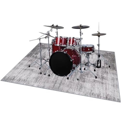 ZAJENKUB Drum Teppich, Schallschutz Teppich Matte, Schlagzeugteppich, Elektronisches Schlagzeug Rug, Professionelles rutschfeste Schallschutzmatte 230 x 180 cm ZAJENKUB Drum Teppich, Schallschutz Teppich Matte, Schlagzeugteppich, Elektronisches Schlagzeug Rug, Professionelles rutschfeste Schallschutzmatte 230 x 180 cm von ZAJENKUB