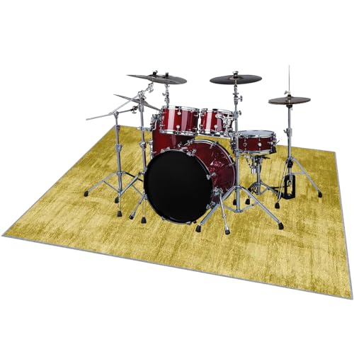 ZAJENKUB Drum Teppich, Schallschutz Teppich Matte, Schlagzeugteppich, Elektronisches Schlagzeug Rug, Professionelles rutschfeste Schallschutzmatte 230 x 180 cm ZAJENKUB Drum Teppich, Schallschutz Teppich Matte, Schlagzeugteppich, Elektronisches Schlagzeug Rug, Professionelles rutschfeste Schallschutzmatte 230 x 180 cm von ZAJENKUB