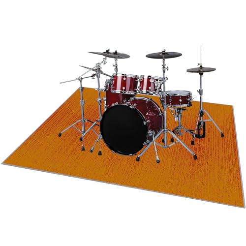 ZAJENKUB Drum Teppich, Schlagzeugteppich, rutschfeste Trommel Teppiche Elektronisches Schlagzeug Antivibrationsmatten, Professioneller Schallschutzmatte 210 x 180 cm ZAJENKUB Drum Teppich, Schlagzeugteppich, rutschfeste Trommel Teppiche Elektronisches Schlagzeug Antivibrationsmatten, Professioneller Schallschutzmatte 210 x 180 cm von ZAJENKUB